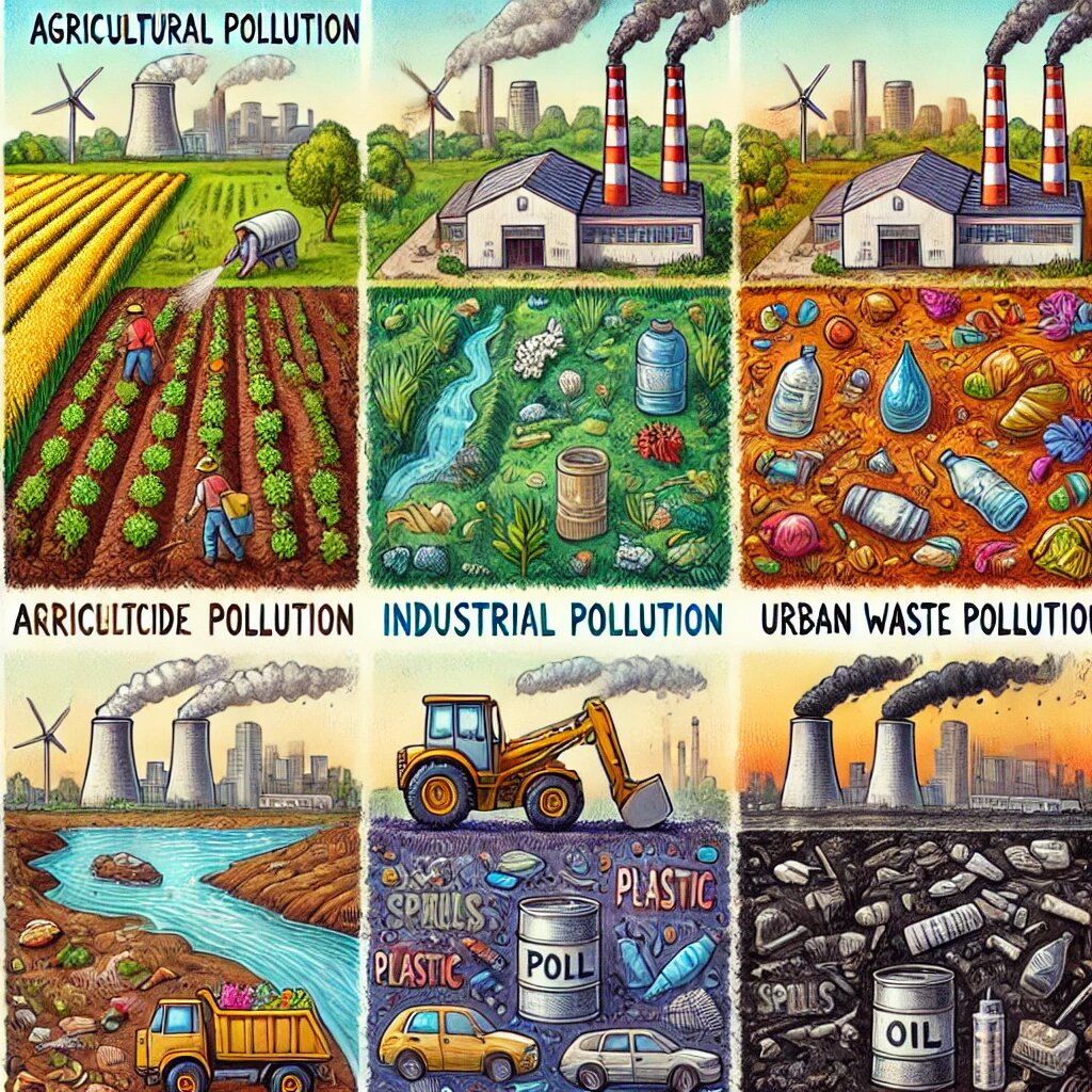 You are currently viewing Types of Soil Pollution